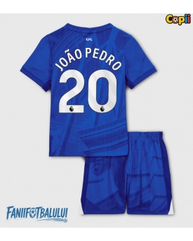 Chelsea Joao Pedro #20 Echipament de Fotbal Replică 2025-26 Copii Acasa (+ Șorturi)